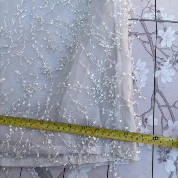 Gretchen Scott Designs Cream Babydoll Strapless Dress - Picture 6 of 7